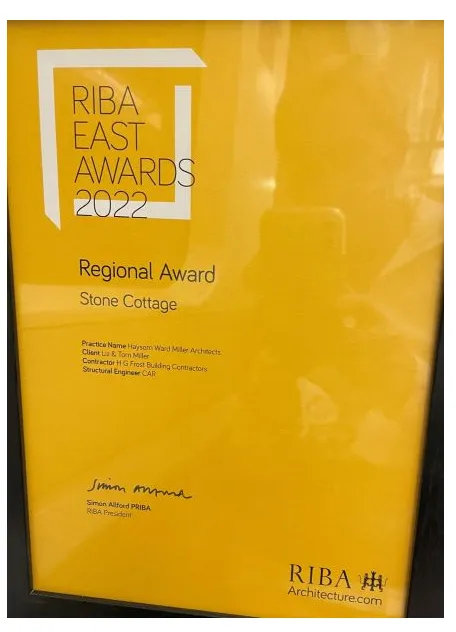 Stone Cottage RIBA East Awards 2022